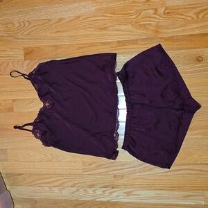 Victoria's Secret lace tank top short set